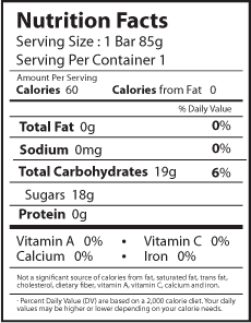 tamarindo nutrition facts