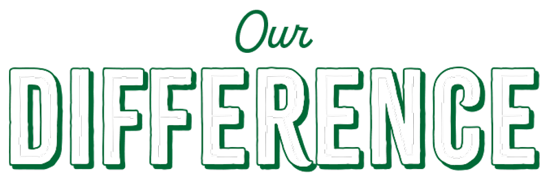 Our Difference Title